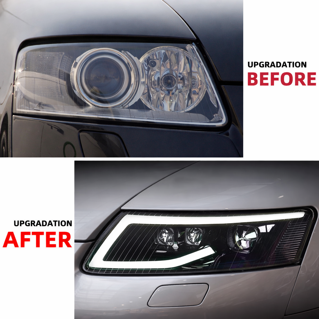 Fari anteriori a Led per Audi A6 C6 (2005-2011)
