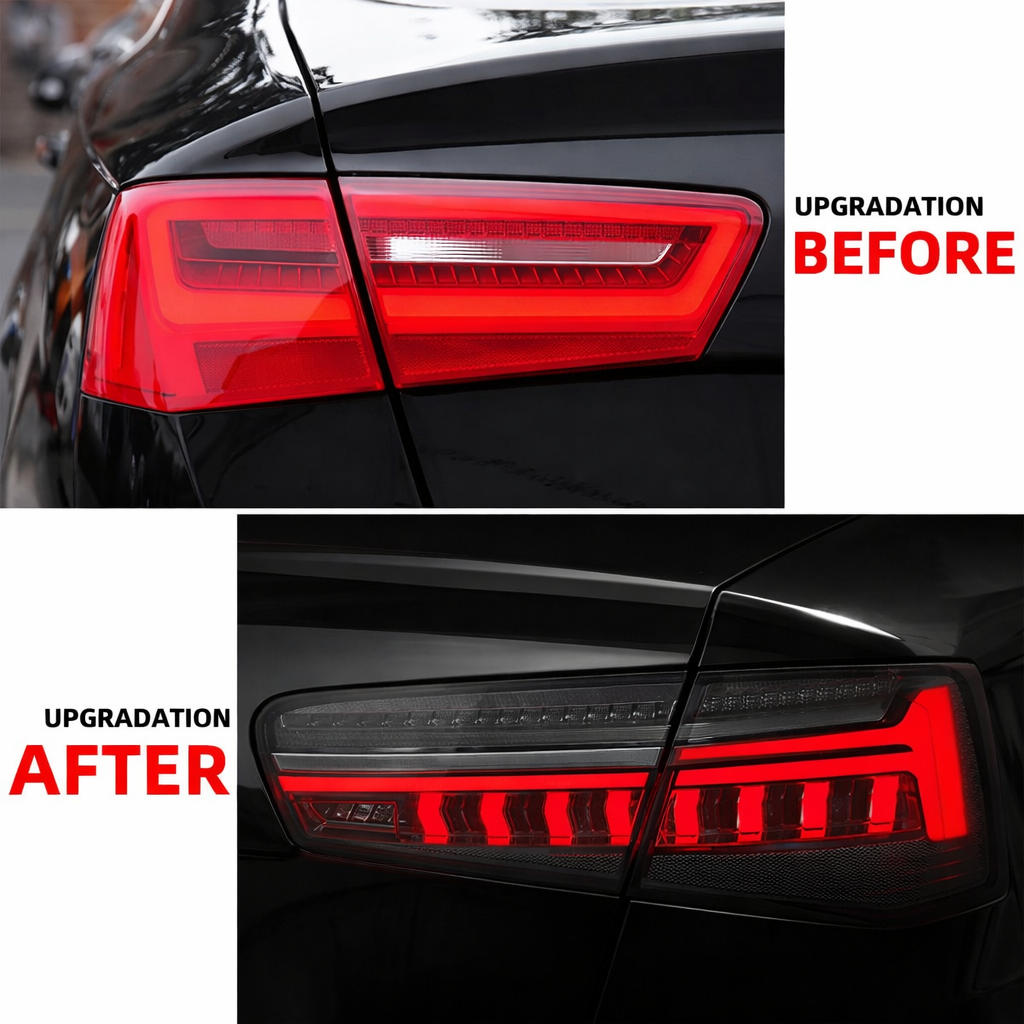 Fari posteriori a Led per Audi A6 / A6L C7 (2012–2015)