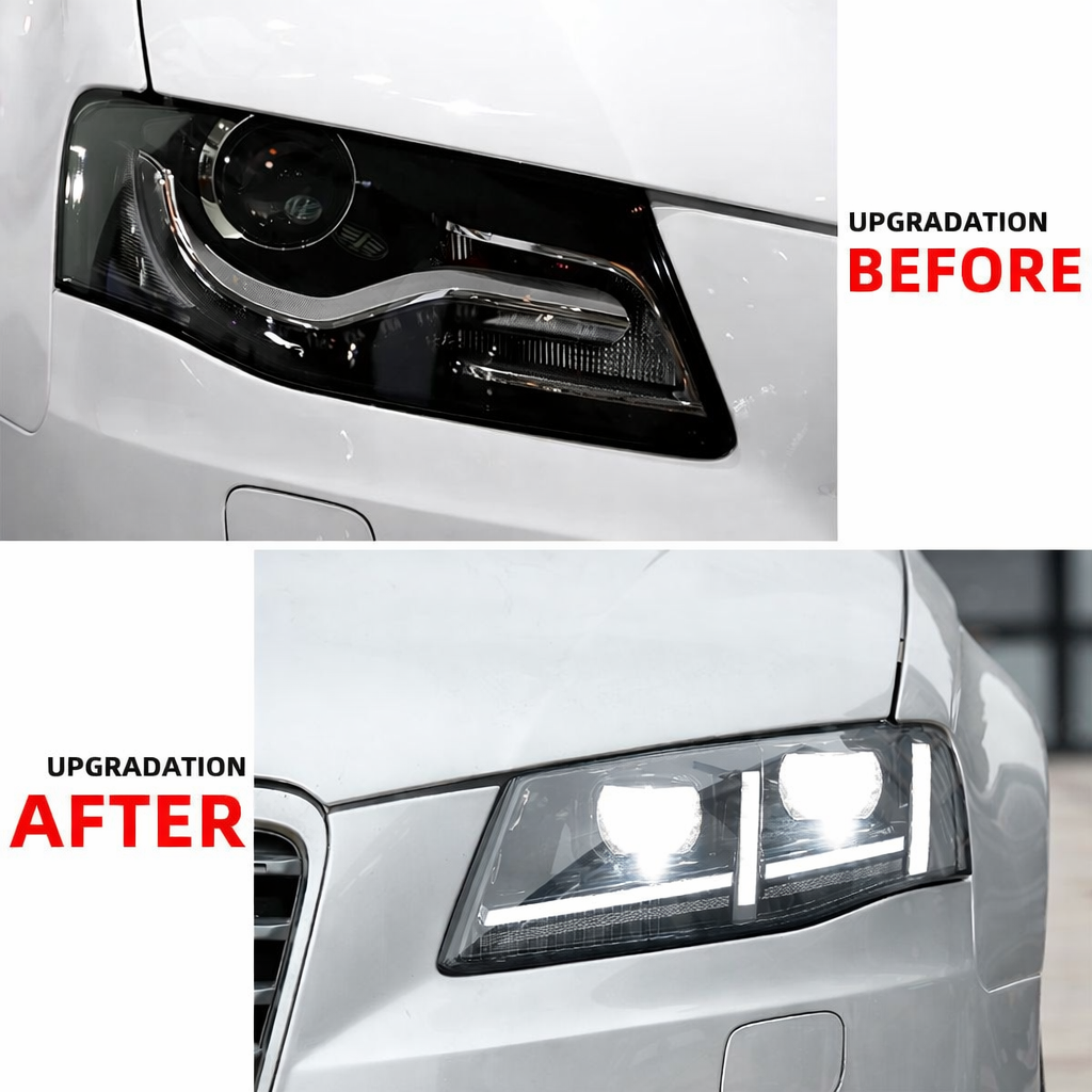 LED headlights for Audi A4 (2009–2012)
