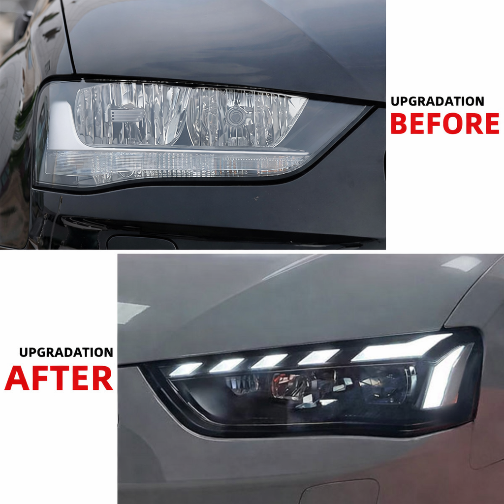 Fari anteriori a Led per Audi A4 B8 B9 per Alogeni e Xenon (2013–2016)