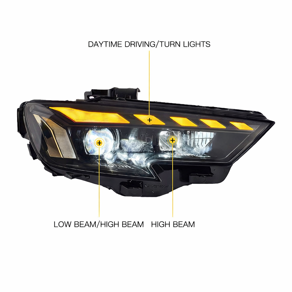 Fari anteriori a Led per Audi A3 (2017–2020)