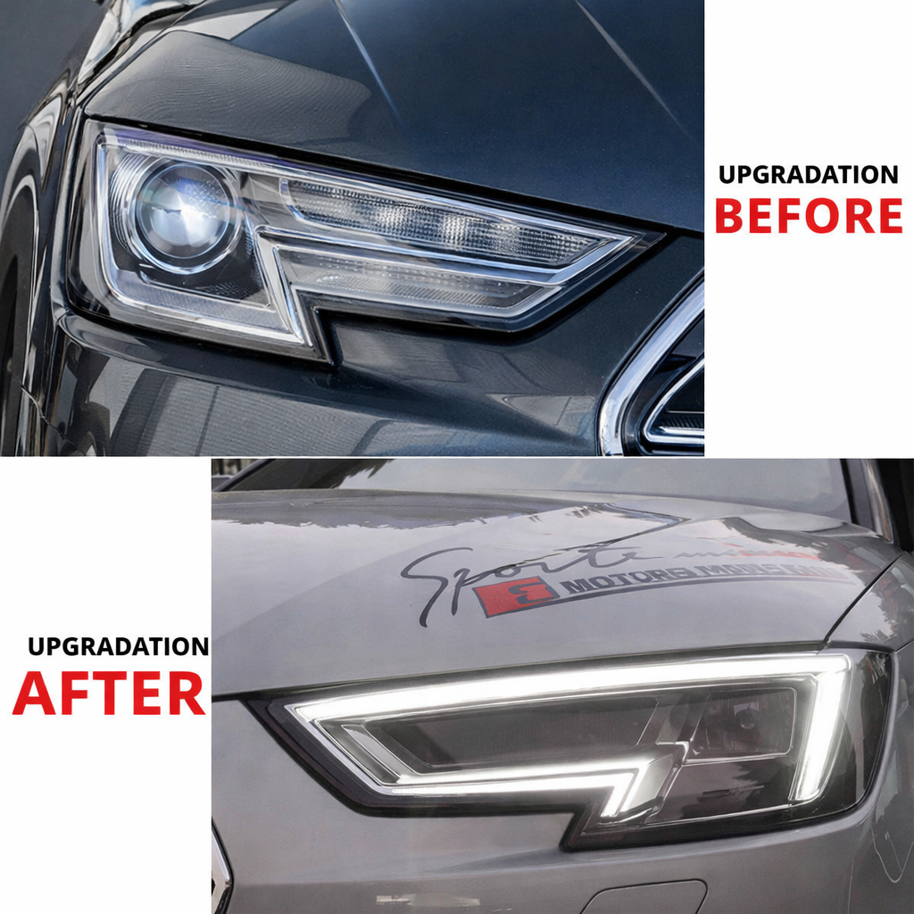 Fari anteriori a Led per Audi A4 (2017), Audi A4L (2017–2024)