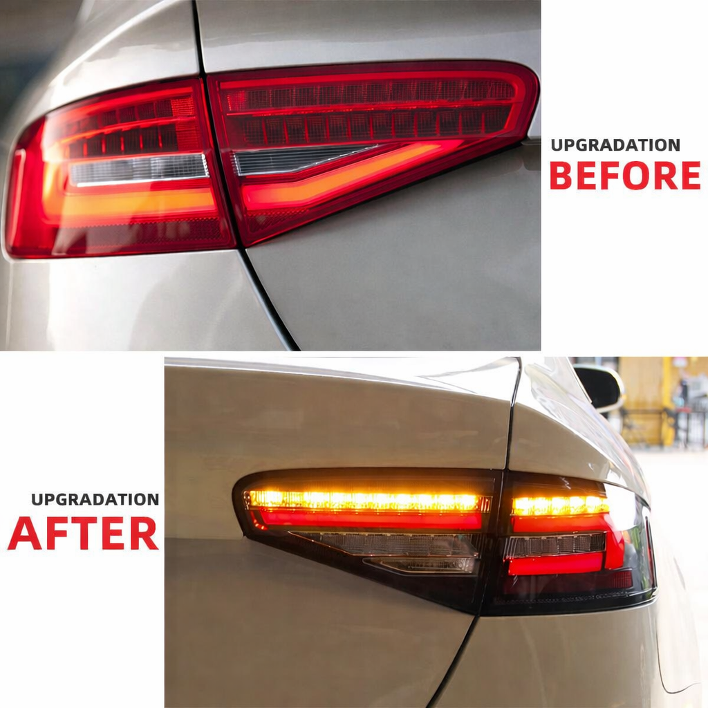 Fari posteriori a Led per Audi A4 / A4L B9 Berlina/Sedan (2013–2016)