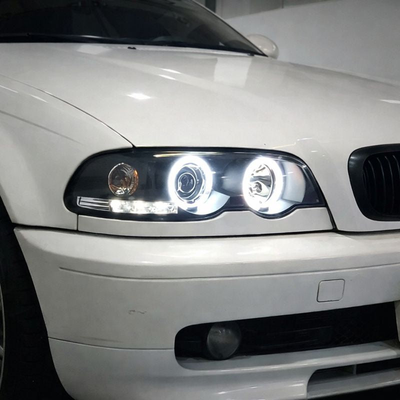 Fari anteriori a Led per BMW E46 coupé pre-LCI (1999-2003)