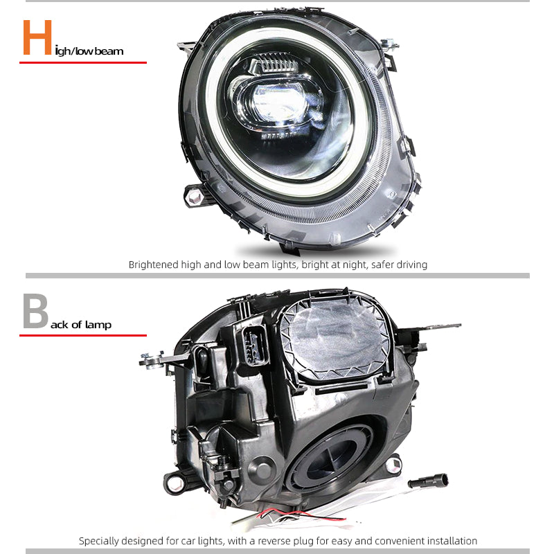 Fari anteriori a Led per Mini R55/56/57 (2007-2013)