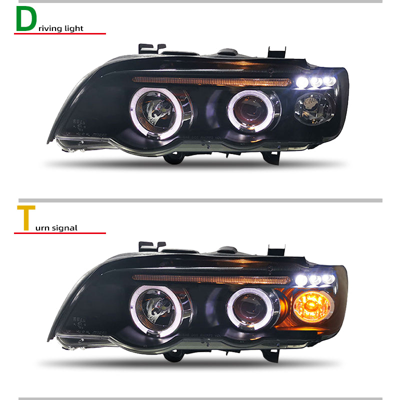 Luci anteriori a Led per BMW X5 E53 (1998-2003)
