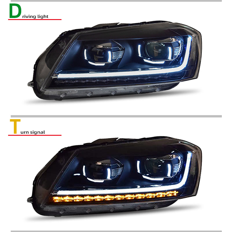 Fari anteriori a Led per VW PASSAT B7 (2012–2016)