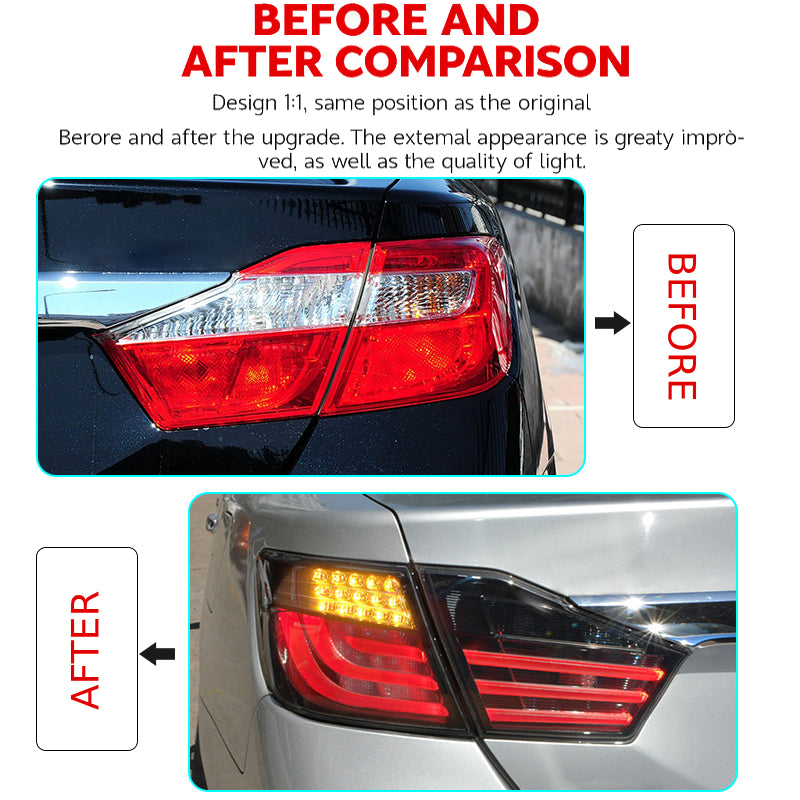 Luci posteriori a Led per Toyota Camry (2012-2014)