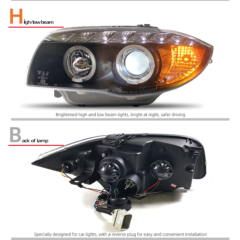 Fari anteriori a Led per BMW E87 (2007-2011)