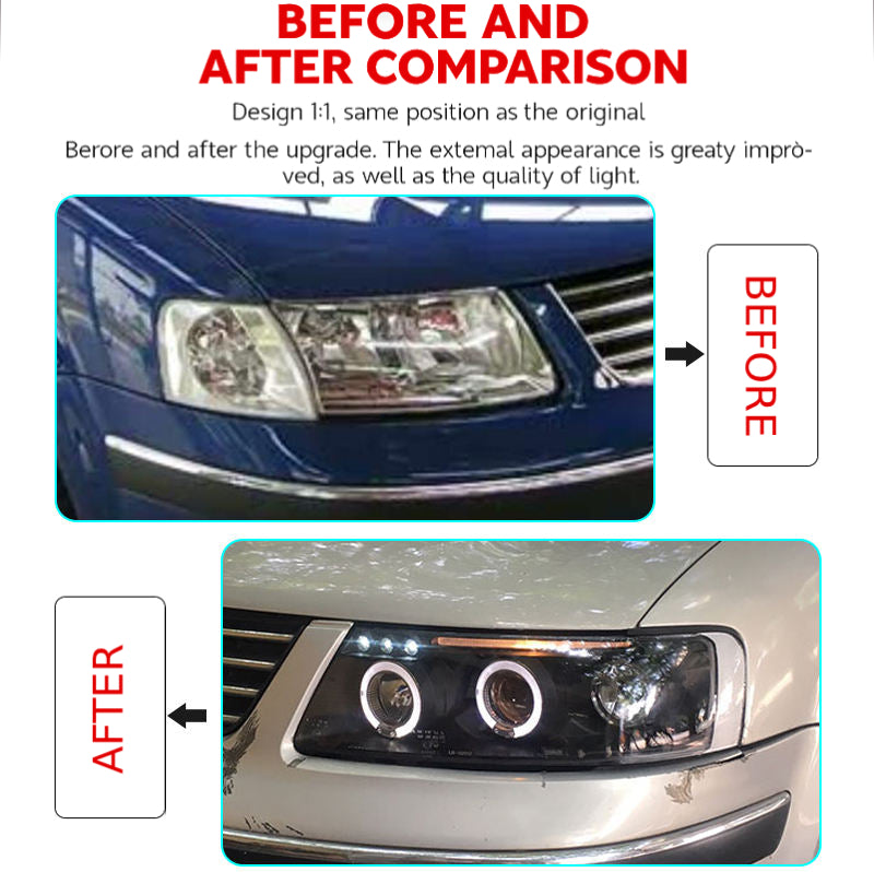 Fari anteriori a Led per VW Passat B5 (1998–2005)