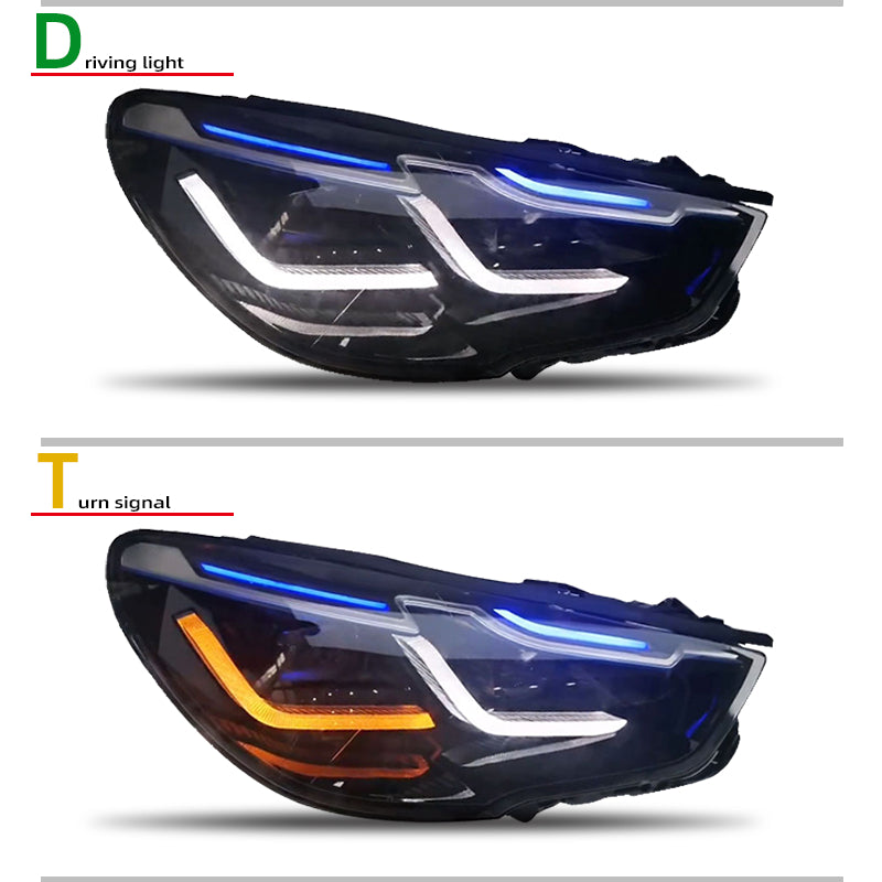 Fari anteriori a LEd per BMW GT F07 (2010-2017)