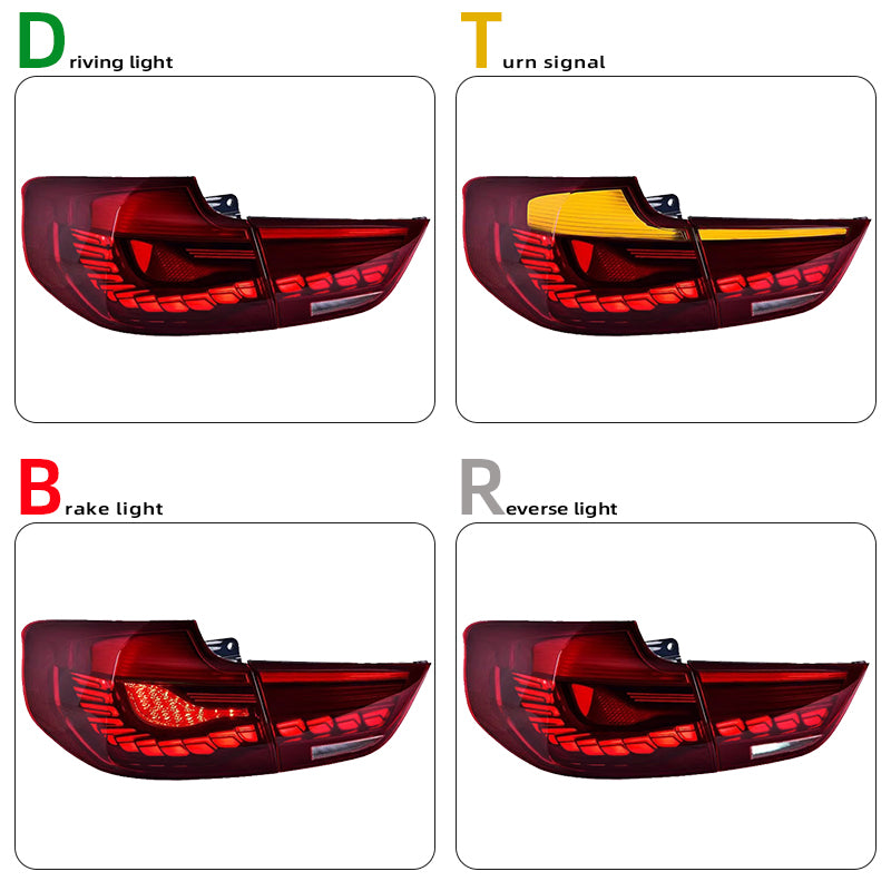 Luci posteriori a Led per BMW F34 (2013-2020)