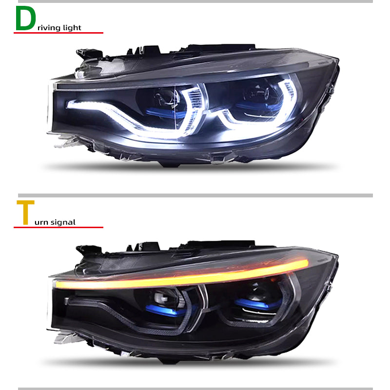 Fari anteriori a Led per BMW GT F34 (2013-2019)