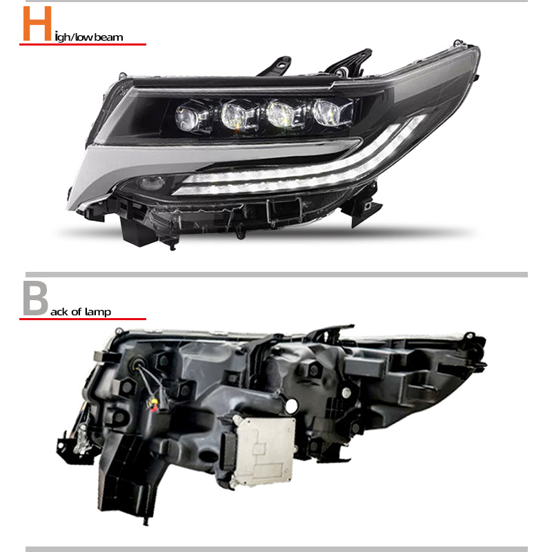 Fari anteriori a Led per Toyota Alphard (2015-2023)
