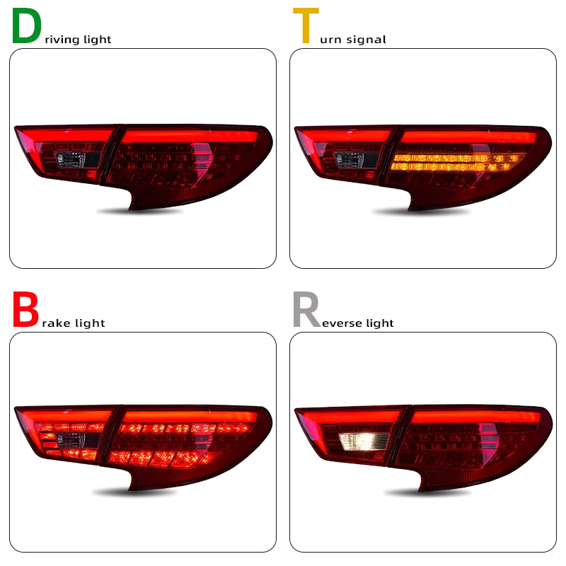 Luci posteriori a Led per Toyota Mark X (2010-2017)