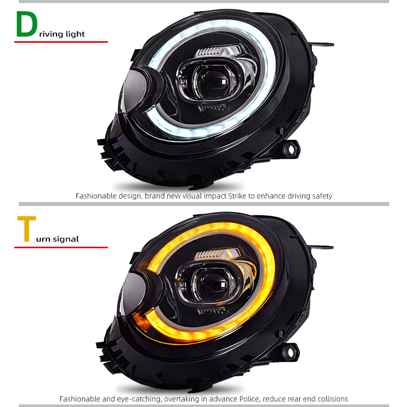 Fari anteriori a Led per Mini R55/56/57 (2007-2013)