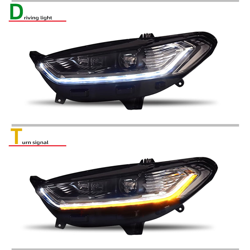 Fari anteriori a Led per Ford Mondeo (2013–2016)