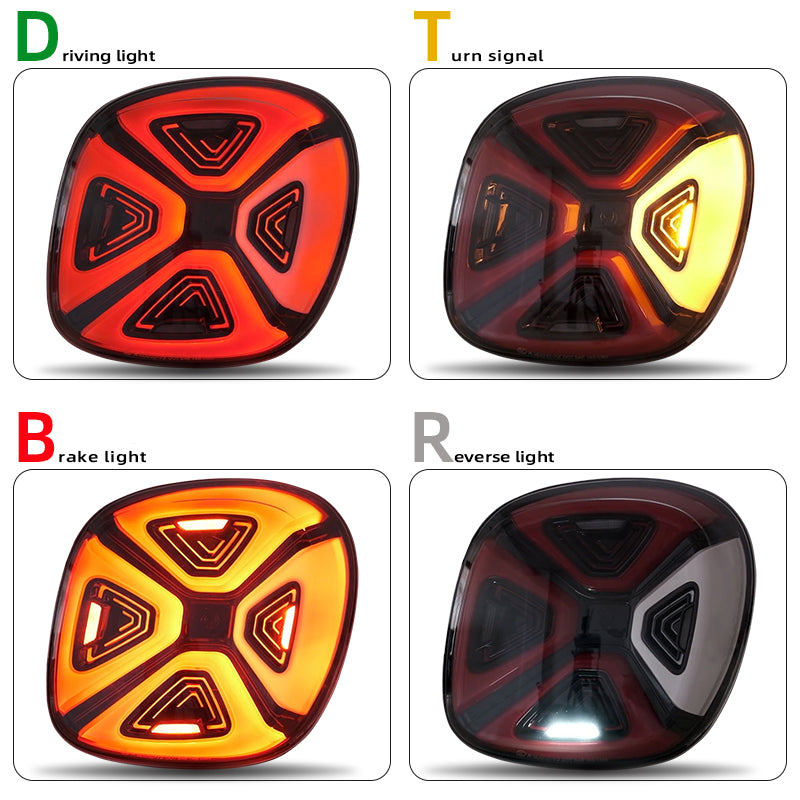 Luci posteriori a Led per Benz Smart (2015-2019)