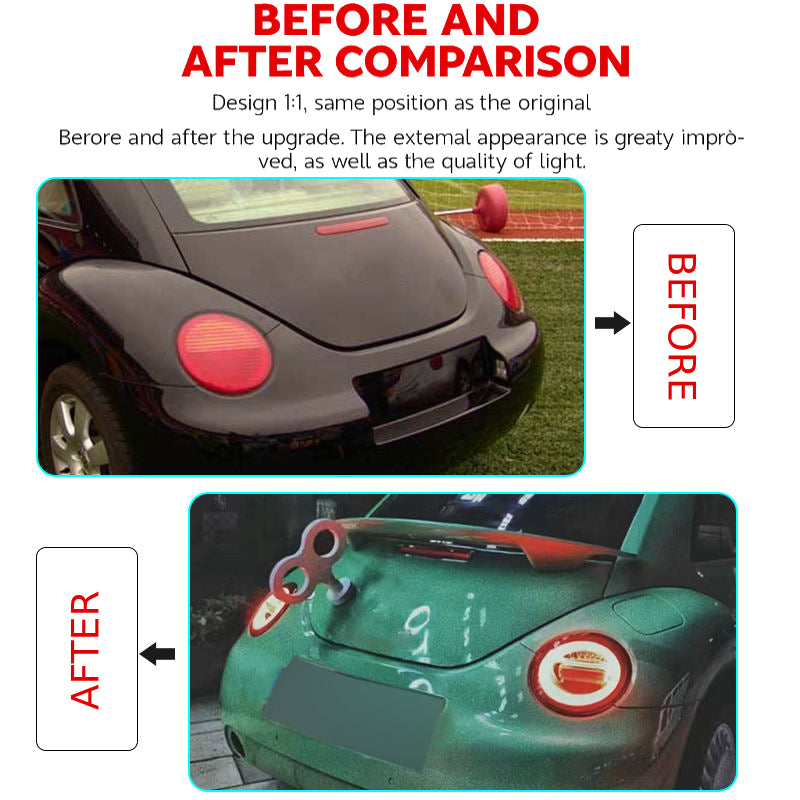 Fari posteriori a Led per VW Beetle (1998–2005)