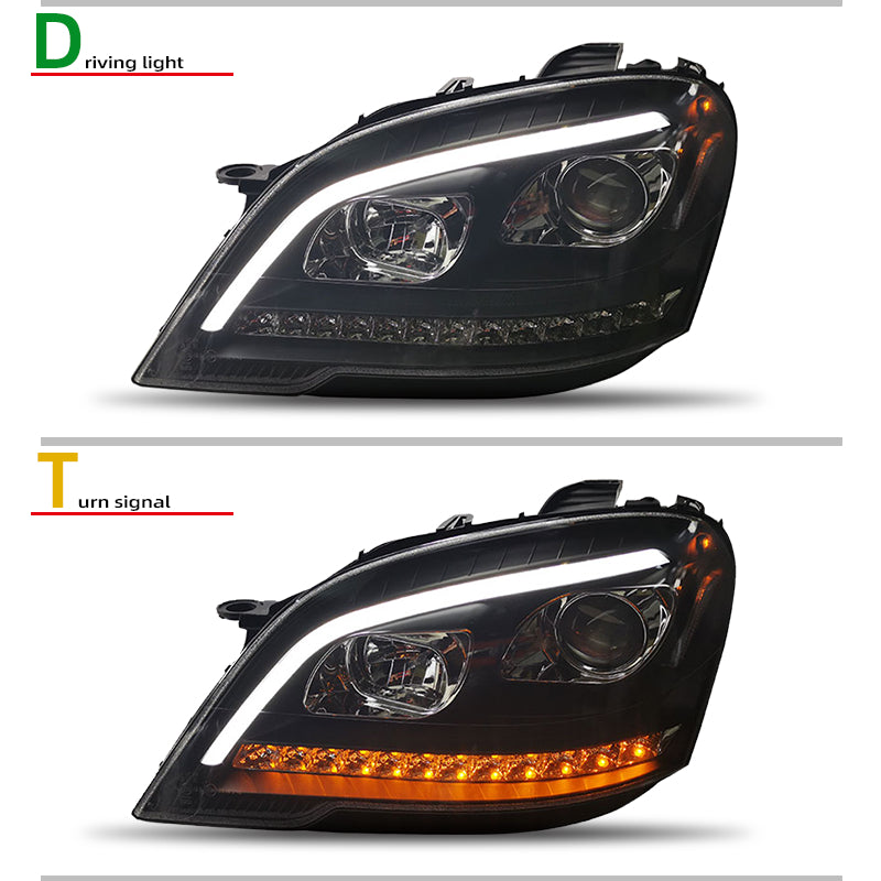 Fari anteriori a Led per Mercedes-Benz ML W164 (2009–2011)