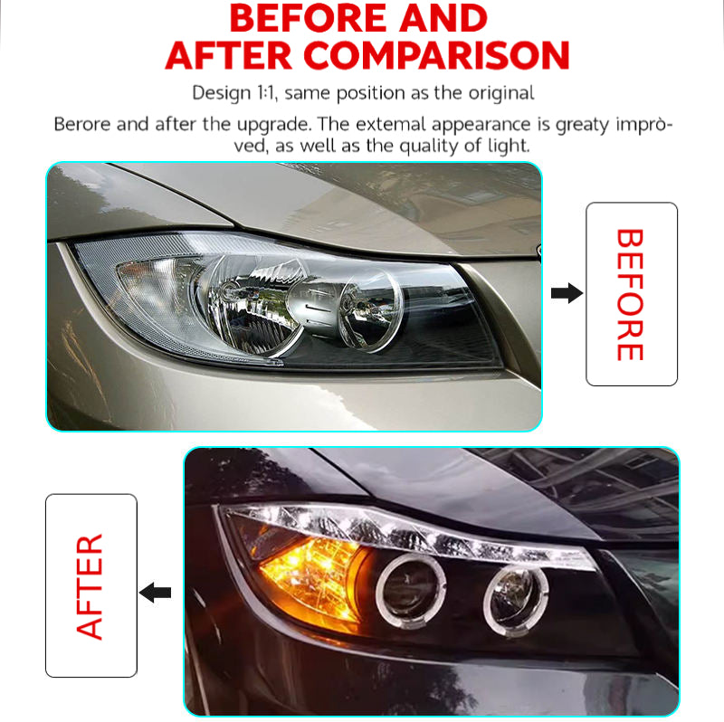 Fari anteriori a Led per BMW E90 (2005-2012)