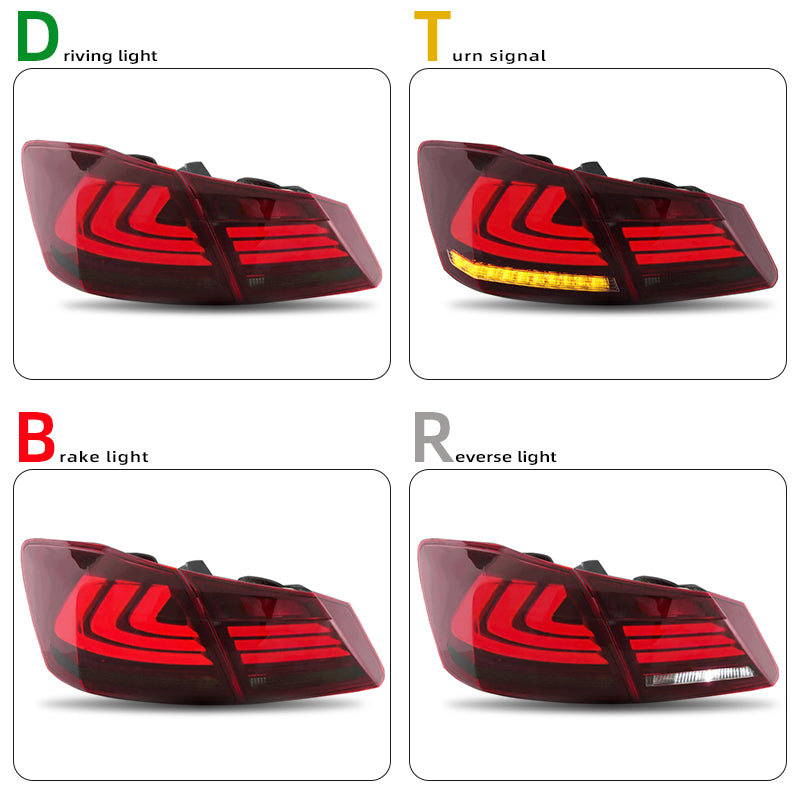 Luci posteriori a Led per Honda Accord (2014-2016)