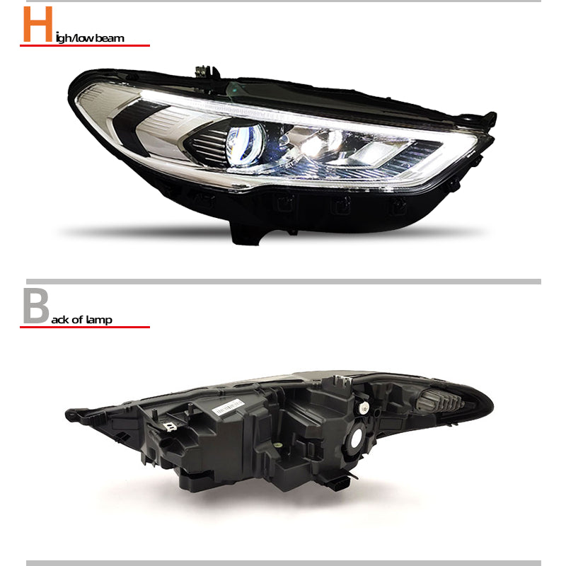 Fari anteriori a Led per Ford Mondeo (2017–2019)
