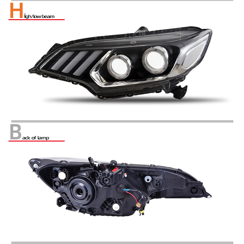 Fari anteriori a Led per Honda Fit (2014-2020)