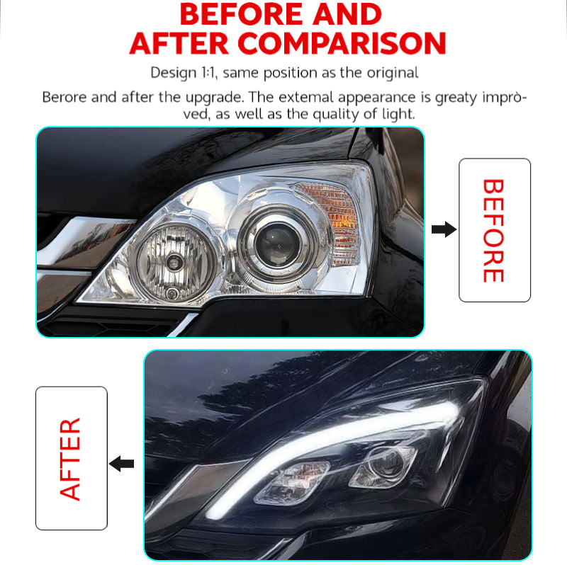 Fari anteriori a Led per Honda CRV (2007-2011)