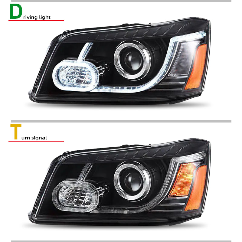 Fari anteriori a Led per Toyota Highlander (2001-2007)
