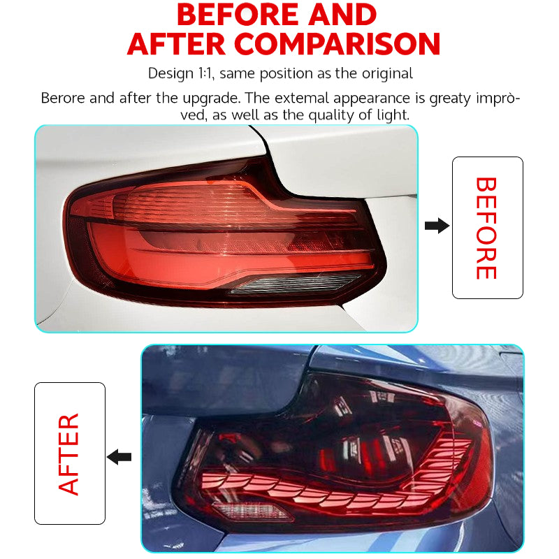 Luci posteriori a Led per BMW F22 (2014-2019)