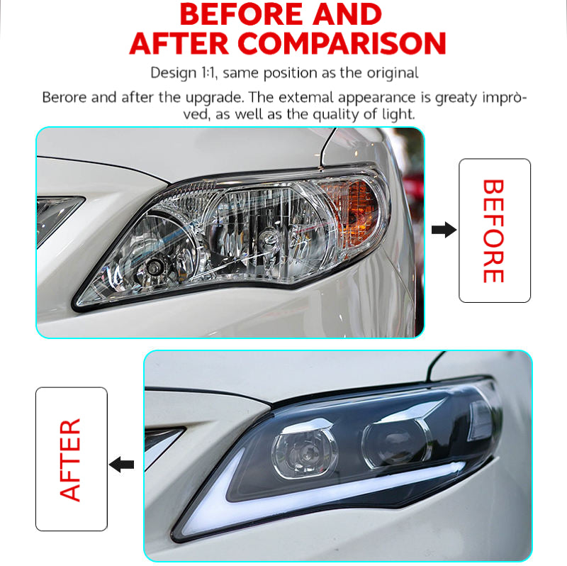 Fari a Led per Toyota Corolla (2011-2013)