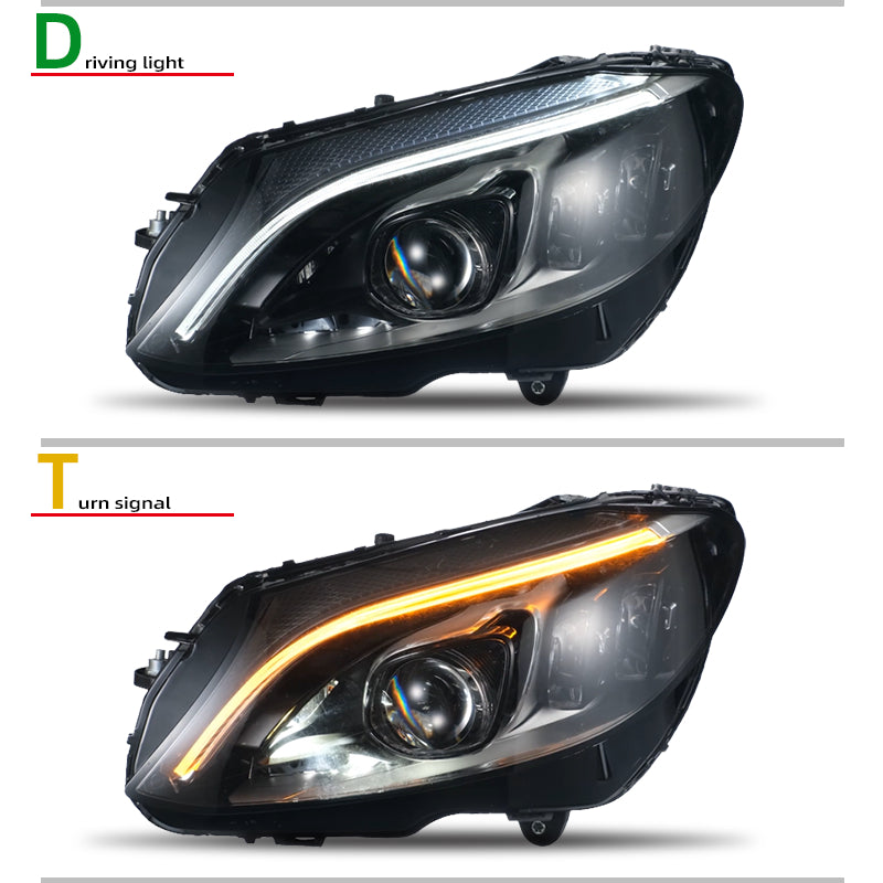 Fari anteriori a Led per Mercedes-Benz Classe C W205 (2015–2021)