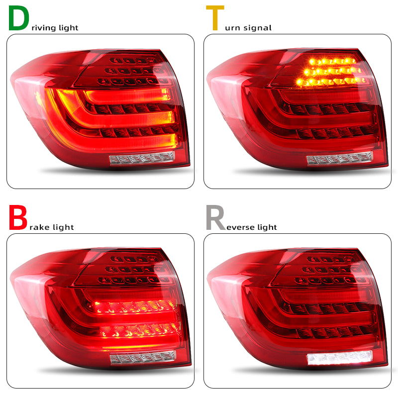 Luci posteriori a Led per Toyota Highlander (2012-2014)