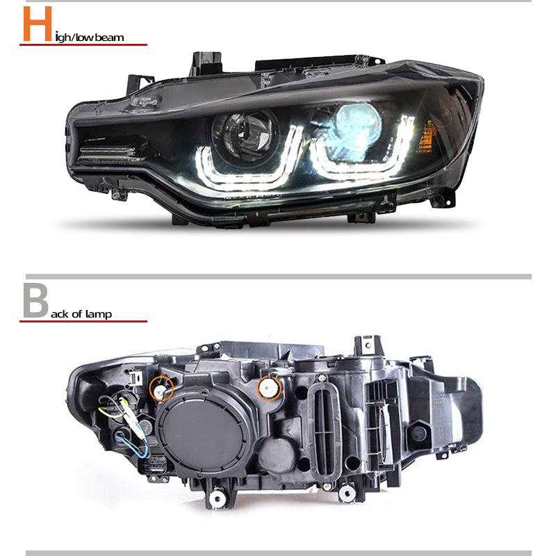 Fari anteriori a Led per BMW F30/35 (2013-2019)