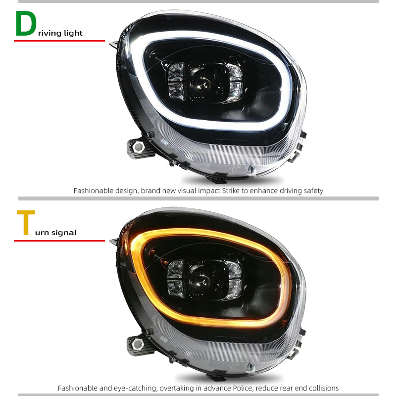 Fari anteriori a Led per Mini Countryman R60 (2011-2016)