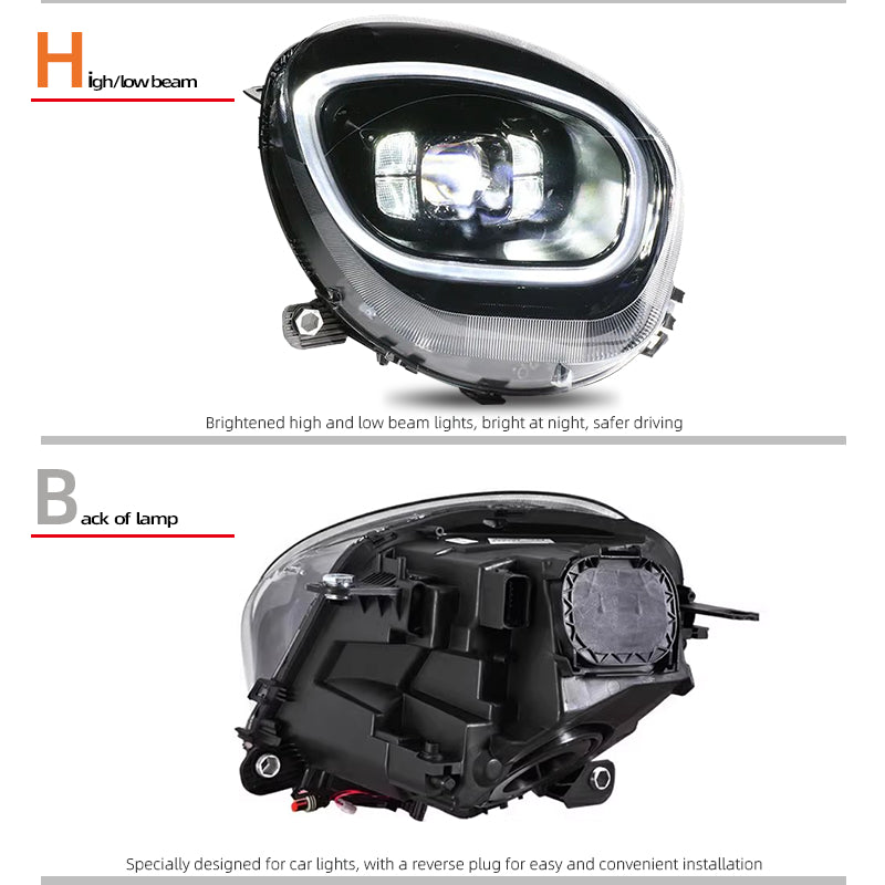 Fari anteriori a Led per Mini Countryman R60 (2011-2016)