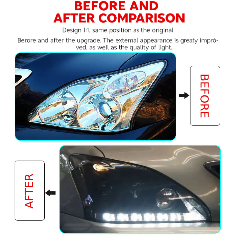 Fari anteriori a Led per Lexus CT200h (2011–2017)