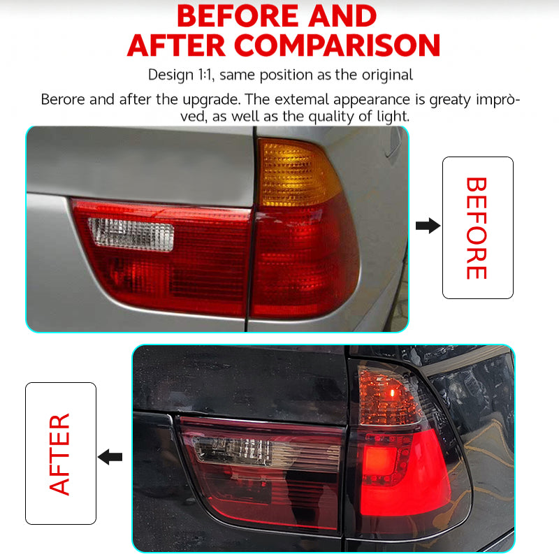 Luci posteriori a Led per BMW X5 E53 (1998-2006)