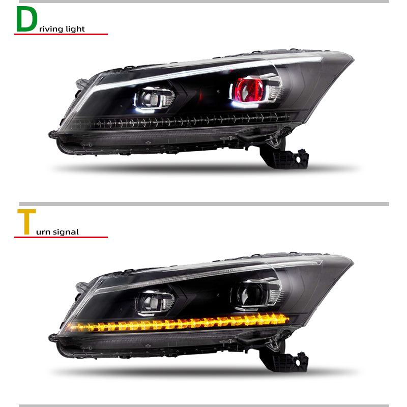 Fari anteriori a Led per Honda Accord (2008-2013)