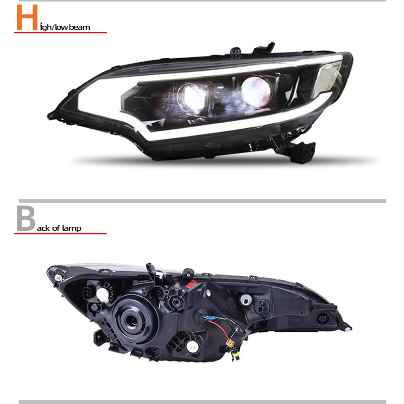 Fari anteriori a Led per Honda Fit (2014-2020)