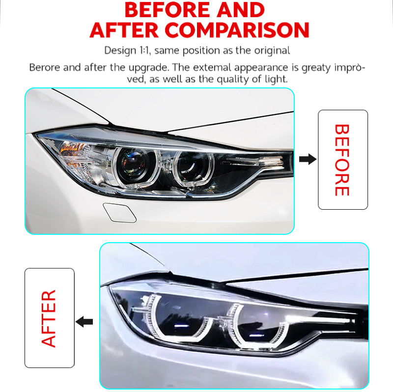 Fari anteriori a Led per BMW F30/35 (2013-2019)