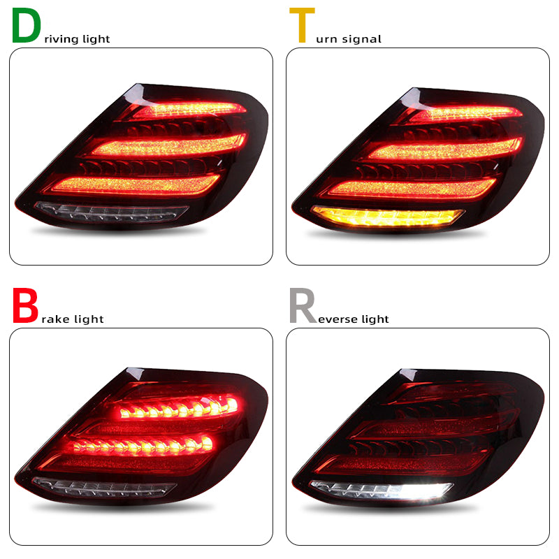Luci posteriori a Led per Benz E-class W213 (2016-2020)