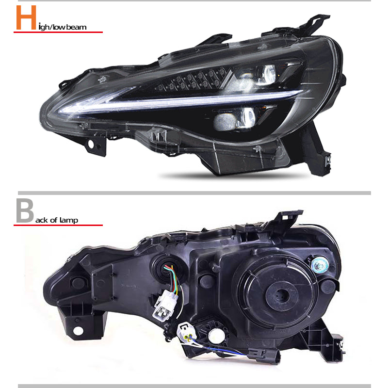 Fari anteriori a Led per Toyota GT86/Subaru BRZ (2012-2020)