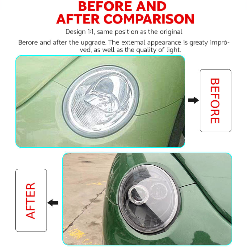 LED headlights for VW Beetle (1998–2005)