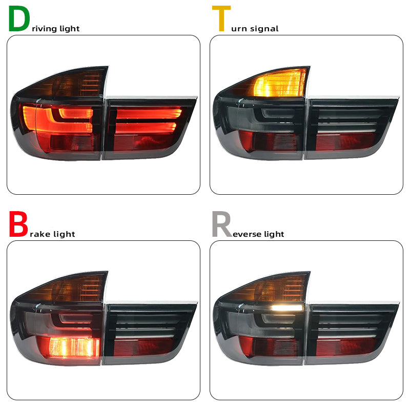 Luci posteriori a Led per BMW X5 E70 (2007-2013)