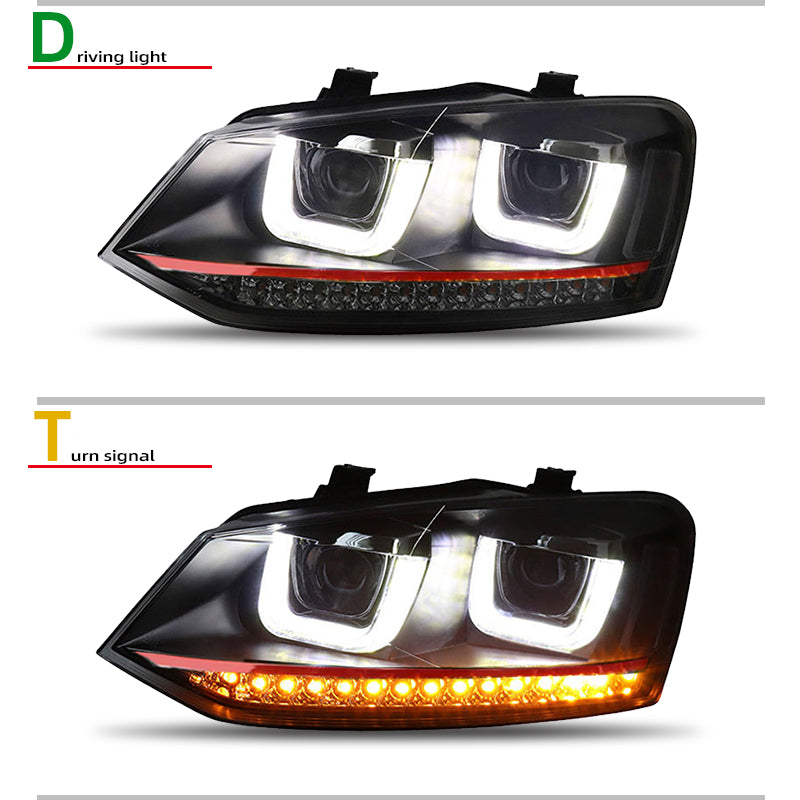Fari anteriori a Led per VW Polo (2011–2018)