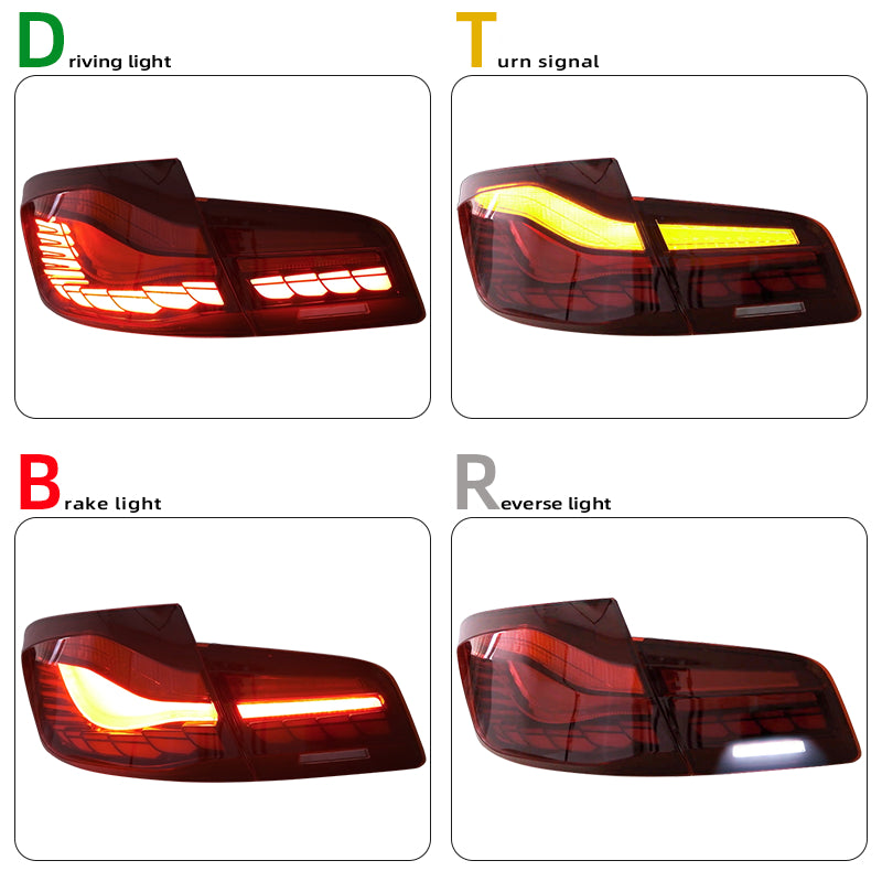 Luci posteriori a Led per BMW F10/F18 (2011-2017)