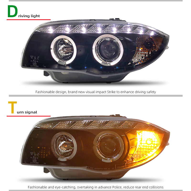 Fari anteriori a Led per BMW E87 (2007-2011)