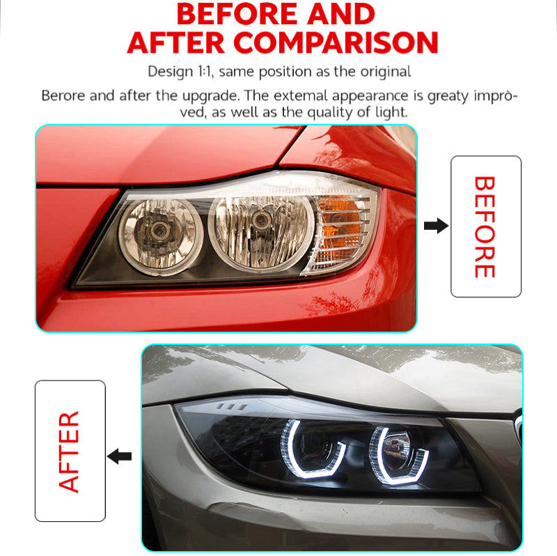 Fari anteriori a Led per BMW E90 (2005-2012)